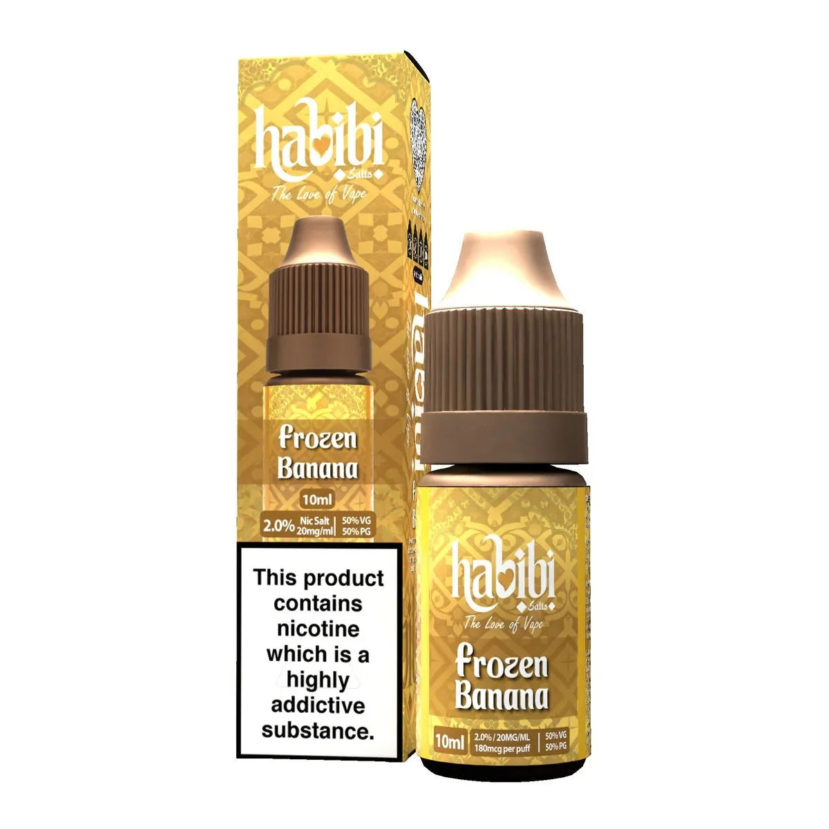 Habibi Nic Salt 10ML E-Liquid- Box Of 10