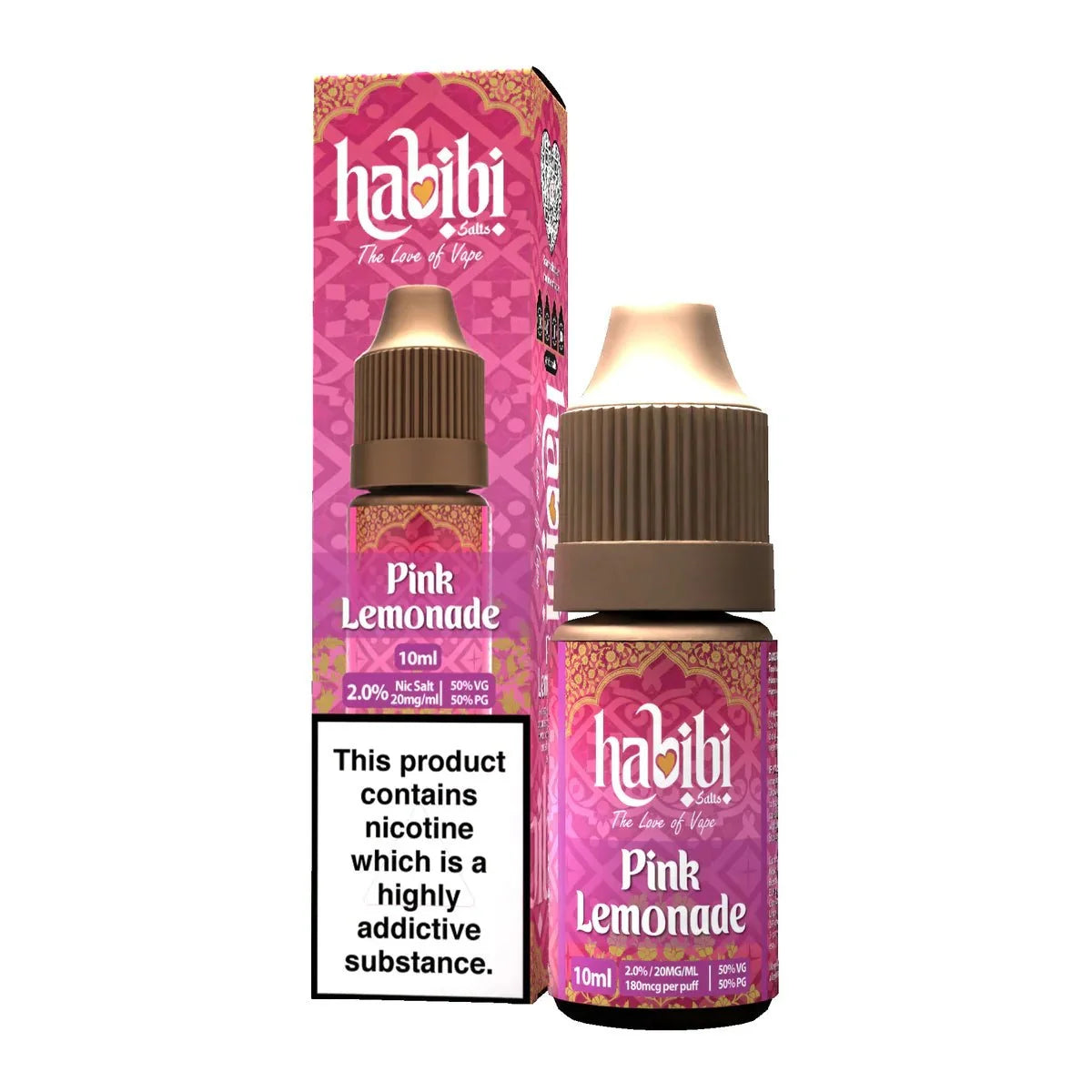 Habibi Nic Salt 10ML E-Liquid- Box Of 10