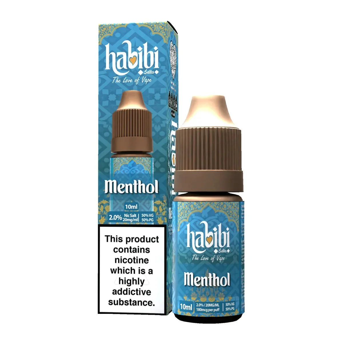 Habibi Nic Salt 10ML E-Liquid- Box Of 10