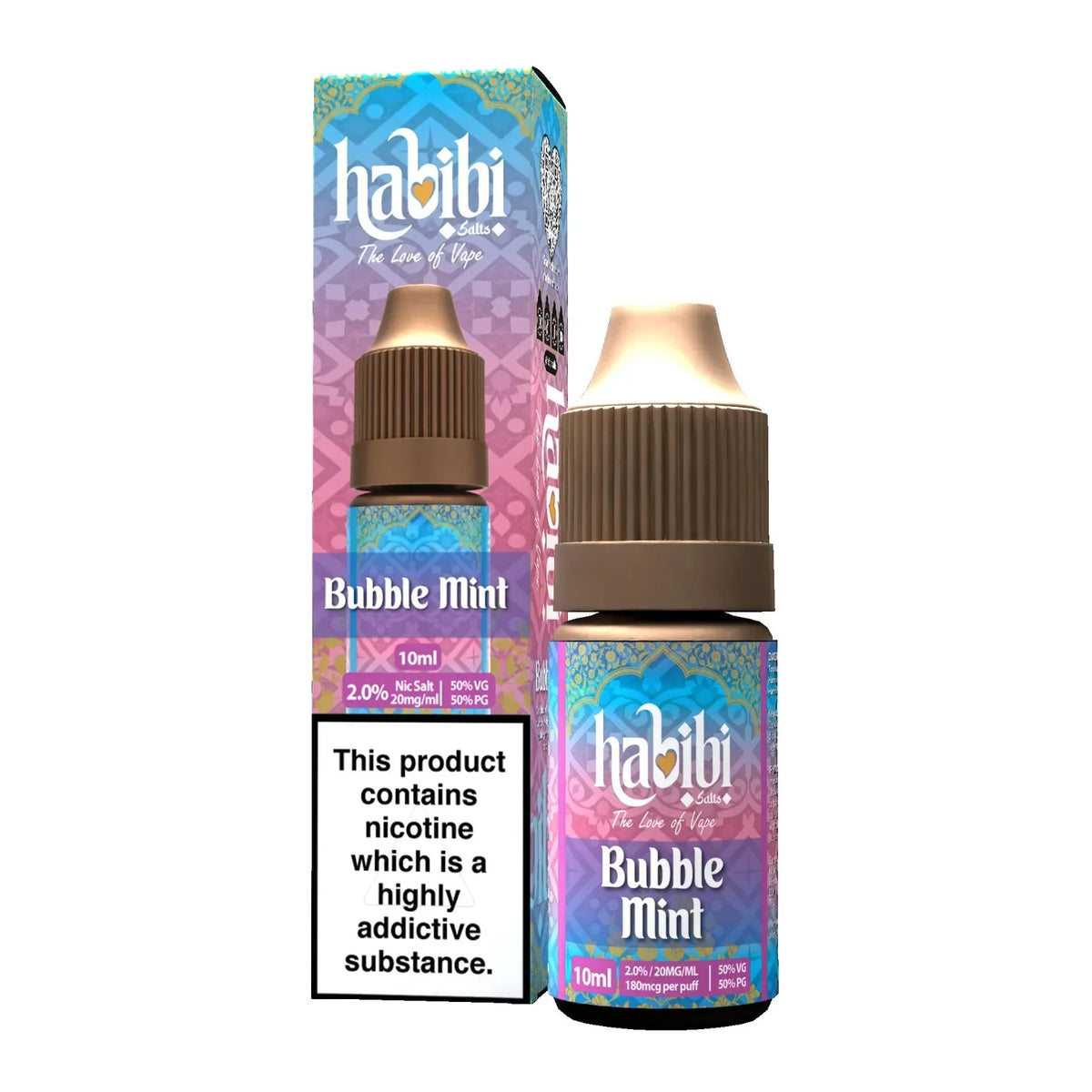 Habibi Nic Salt 10ML E-Liquid- Box Of 10