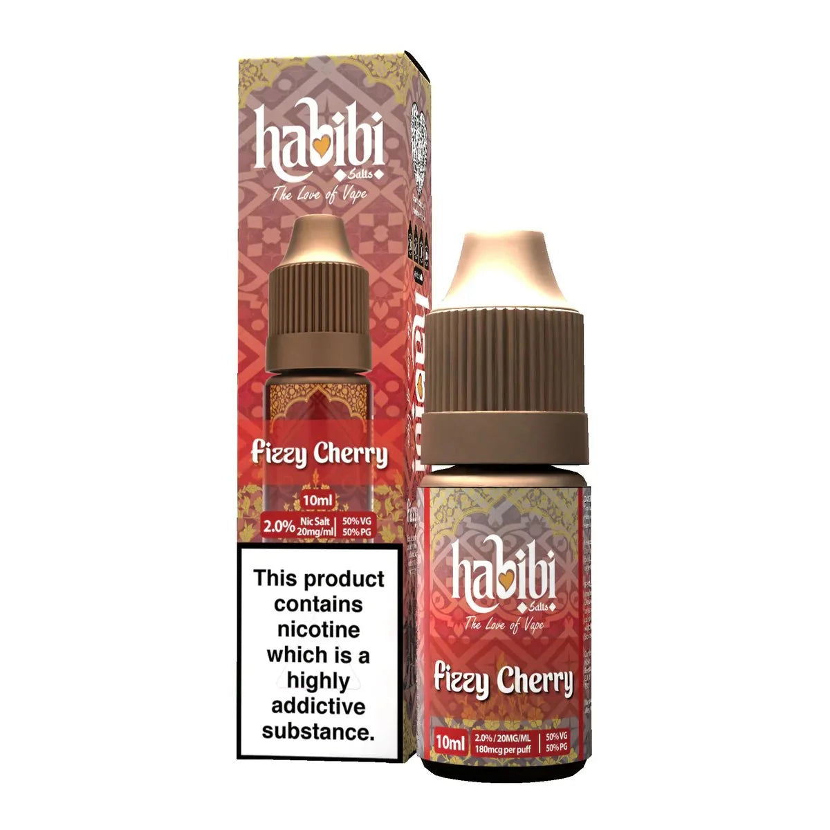 Habibi Nic Salt 10ML E-Liquid- Box Of 10