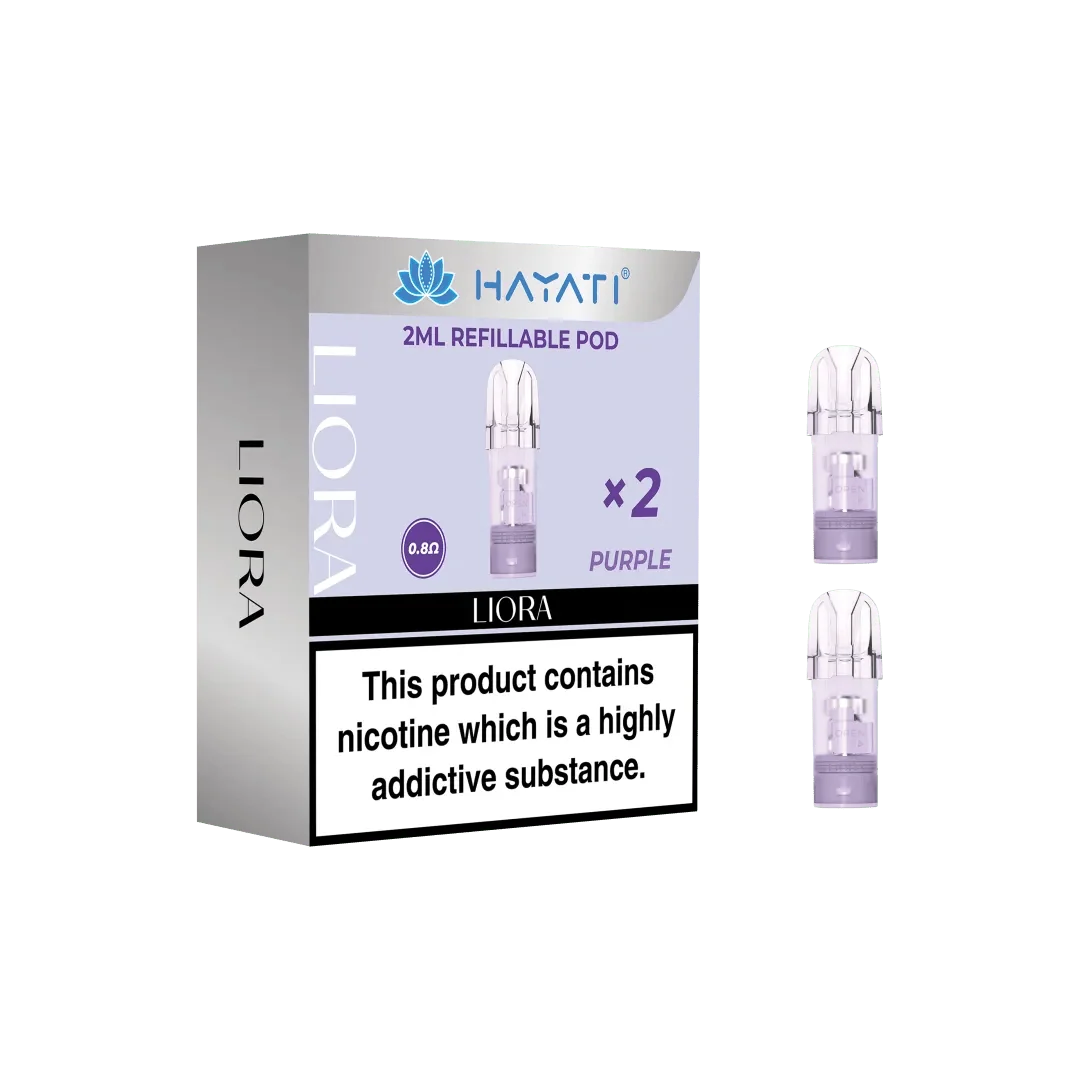 Hayati Liora Refilleable Replacement  Pods Pack of 2