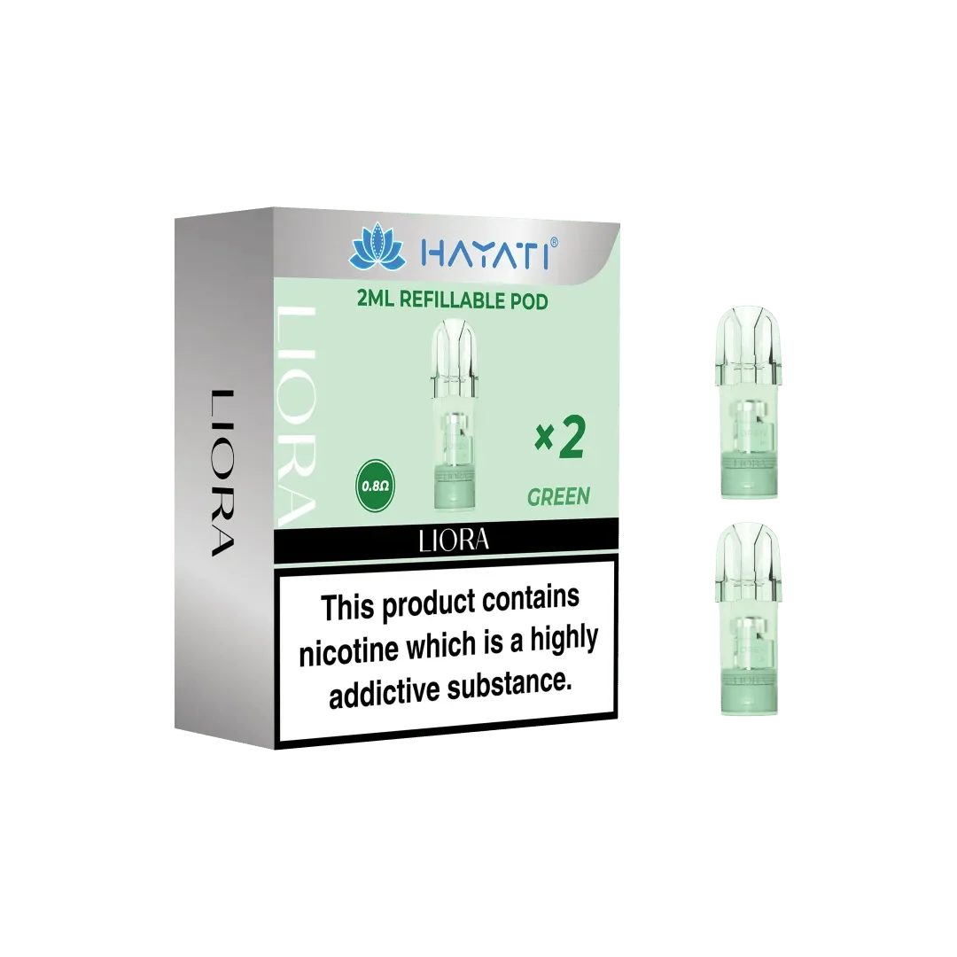 Hayati Liora Refilleable Replacement  Pods Pack of 2