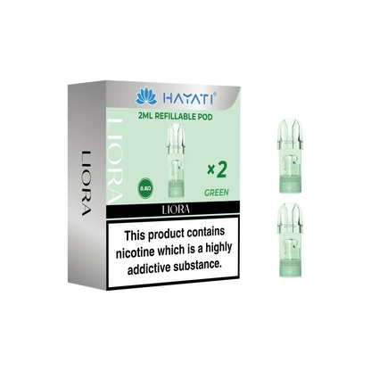 Hayati Liora Refilleable Replacement  Pods Pack of 2