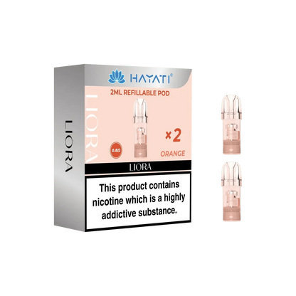 Hayati Liora Refilleable Replacement  Pods Pack of 2