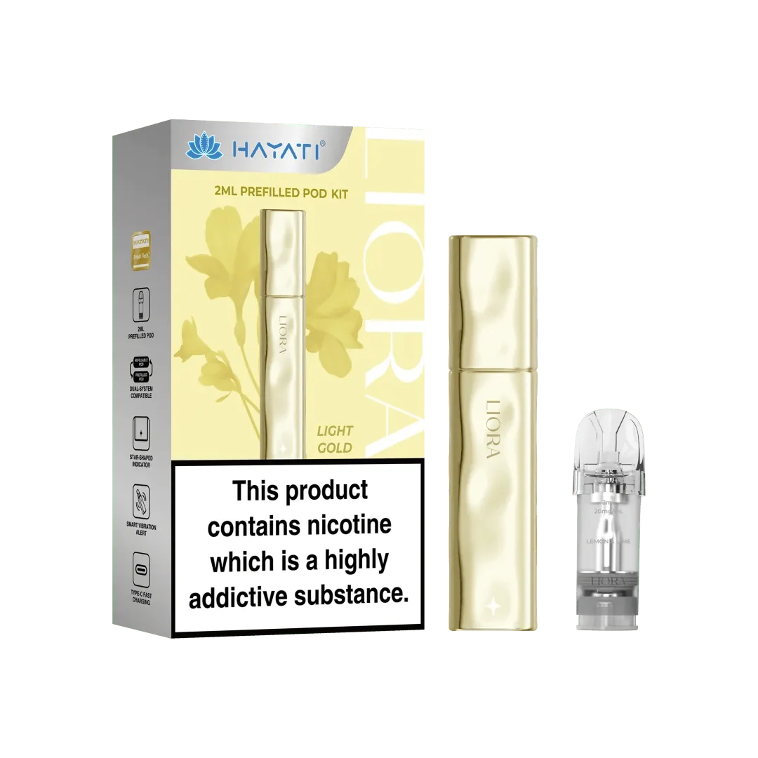Hayati Liora Refilleable/Prefilled Pod Vape Kit