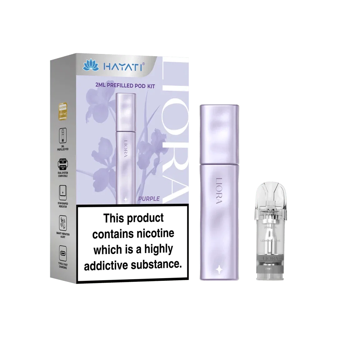 Hayati Liora Refilleable/Prefilled Pod Vape Kit