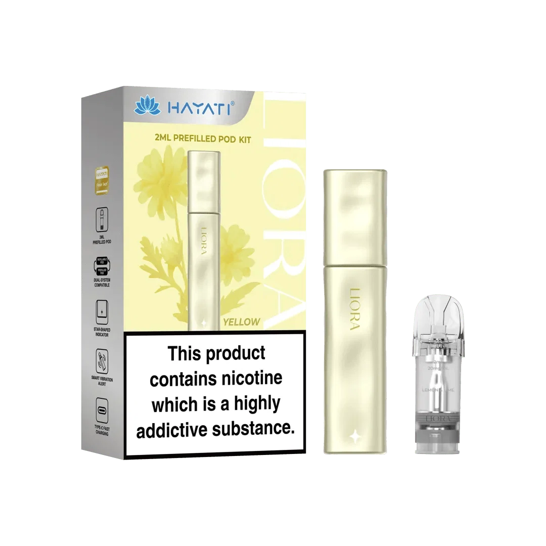 Hayati Liora Refilleable/Prefilled Pod Vape Kit