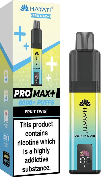 Hayati Pro Max+ 6000 Puffs Prefilled Kit - Box of 5