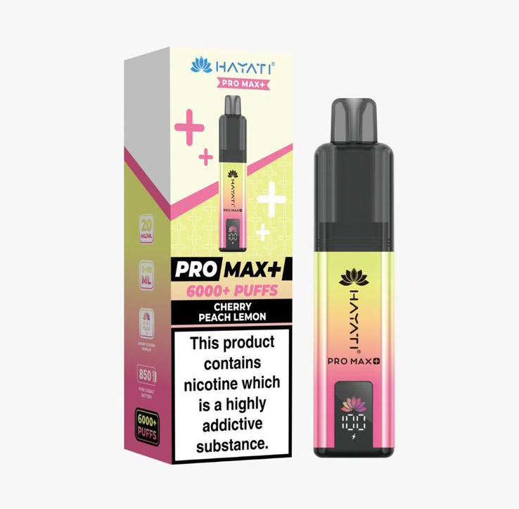 Hayati Pro Max+ 6000 Puffs Prefilled Kit - Box of 5