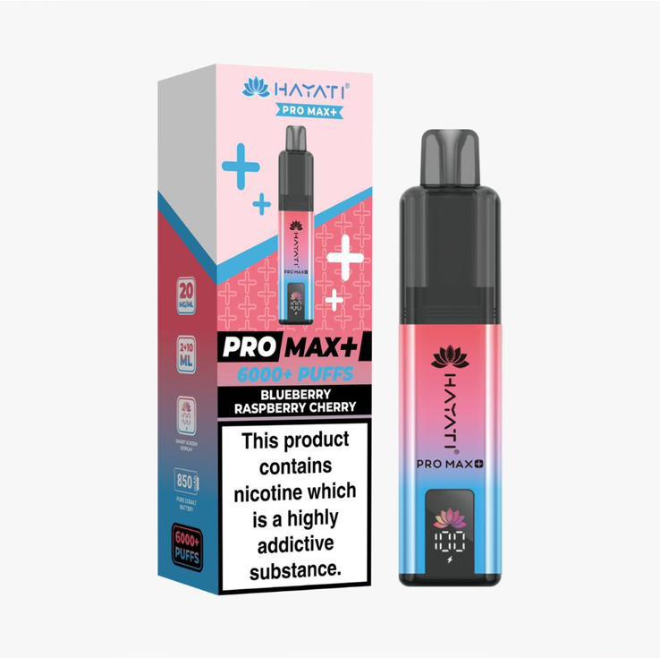 Hayati Pro Max+ 6000 Puffs Prefilled Kit - Box of 5