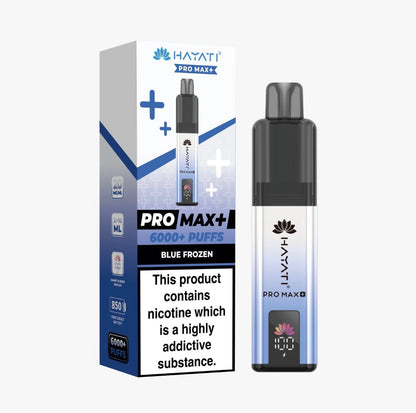 Hayati Pro Max+ 6000 Puffs Prefilled Kit - Box of 5