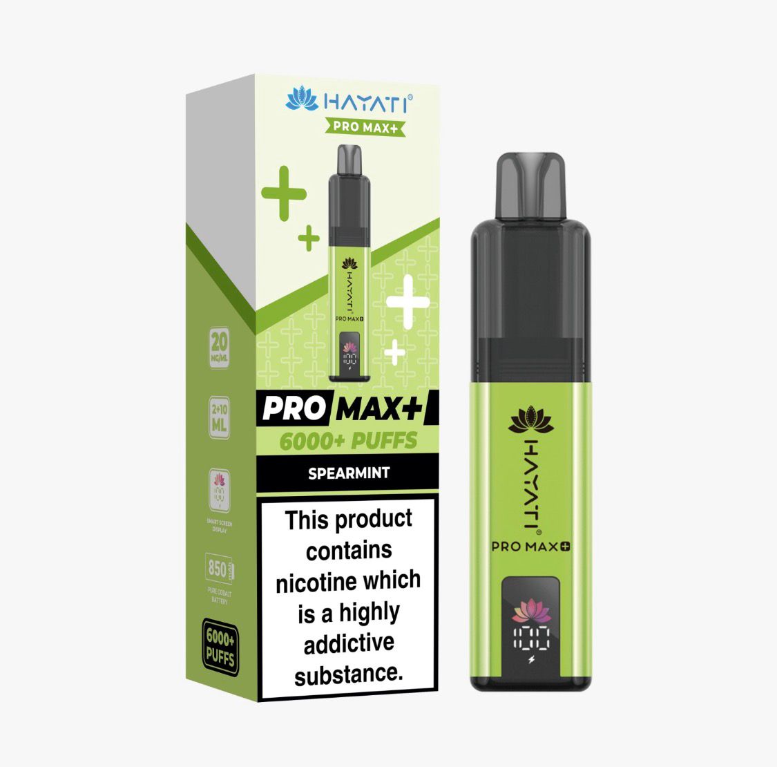 Hayati Pro Max+ 6000 Puffs Prefilled Kit - Box of 5