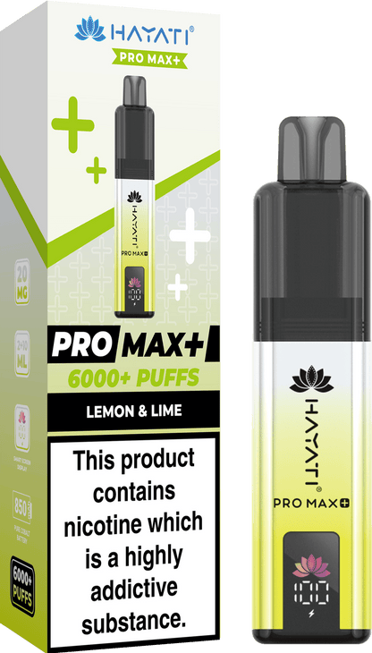 Hayati Pro Max+ 6000 Puffs Prefilled Kit - Box of 5