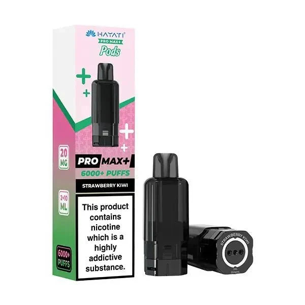 Hayati Pro Max Plus 6000 Prefilled Pods - Box Of 5
