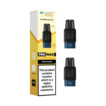 Hayati Pro Max S1 1000+ Prefilled Pods - Box 10