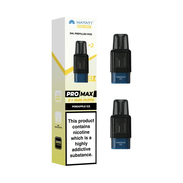 Hayati Pro Max S1 1000+ Prefilled Pods - Box 10