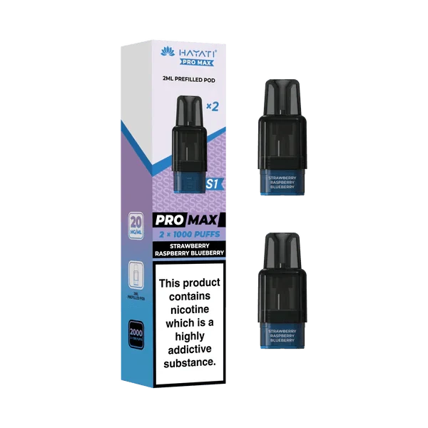 Hayati Pro Max S1 1000+ Prefilled Pods - Box 10