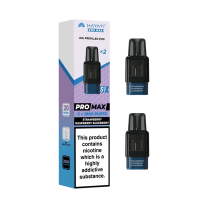 Hayati Pro Max S1 1000+ Prefilled Pods - Box 10