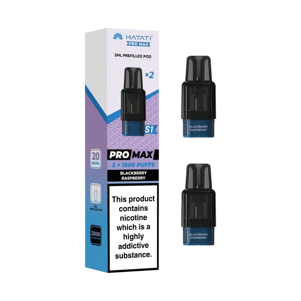 Hayati Pro Max S1 1000+ Prefilled Pods - Box 10