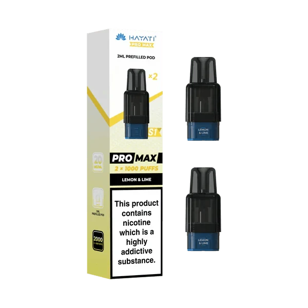 Hayati Pro Max S1 1000+ Prefilled Pods - Box 10
