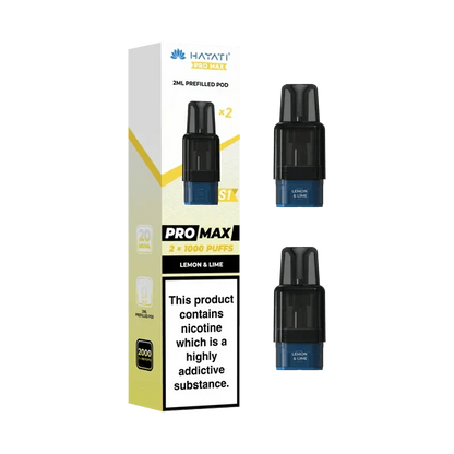 Hayati Pro Max S1 1000+ Prefilled Pods - Box 10