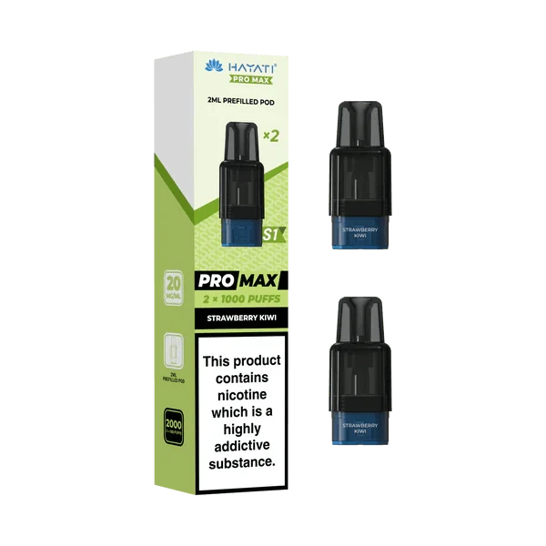 Hayati Pro Max S1 1000+ Prefilled Pods - Box 10