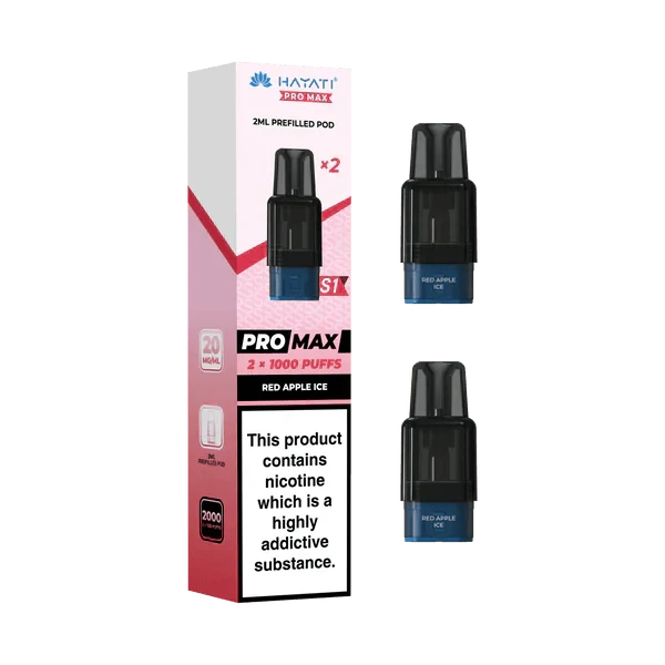 Hayati Pro Max S1 1000+ Prefilled Pods - Box 10