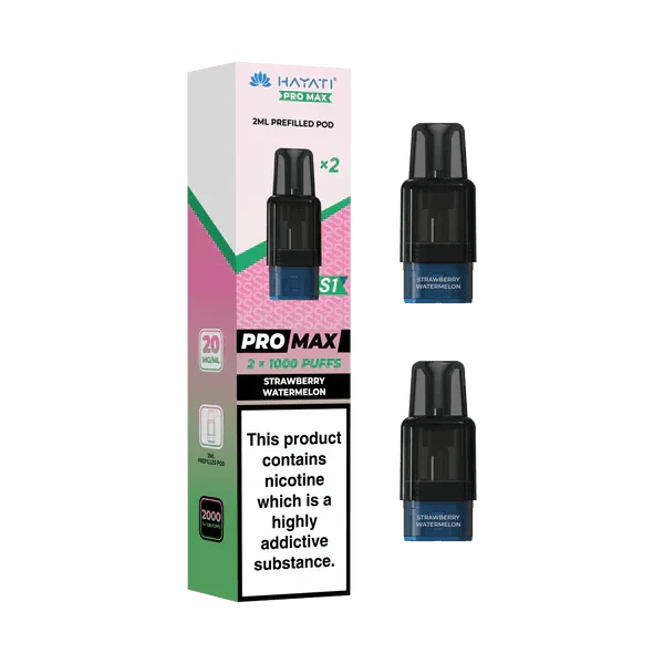 Hayati Pro Max S1 1000+ Prefilled Pods - Box 10