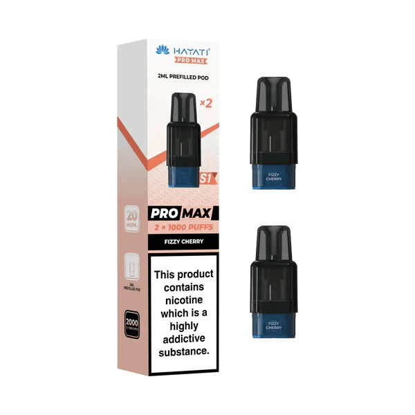 Hayati Pro Max S1 1000+ Prefilled Pods - Box 10