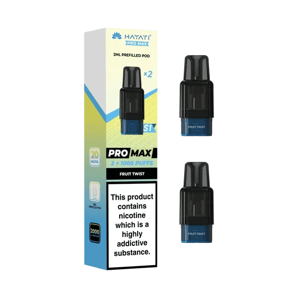 Hayati Pro Max S1 1000+ Prefilled Pods - Box 10
