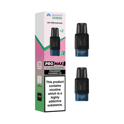 Hayati Pro Max S1 1000+ Prefilled Pods - Box 10