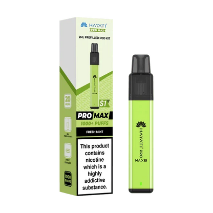 Hayati Pro Max S1 1000+ Puff Pre-Filled Pod Kit (Box of 10) - Get in £20.99