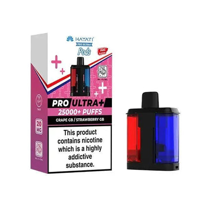 Hayati Pro Ultra Plus 25000 Prefilled Pods - Box of 5