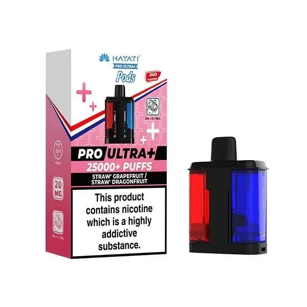 Hayati Pro Ultra Plus 25000 Prefilled Pods - Box of 5