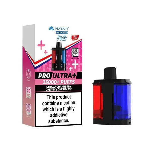 Hayati Pro Ultra Plus 25000 Prefilled Pods - Box of 5