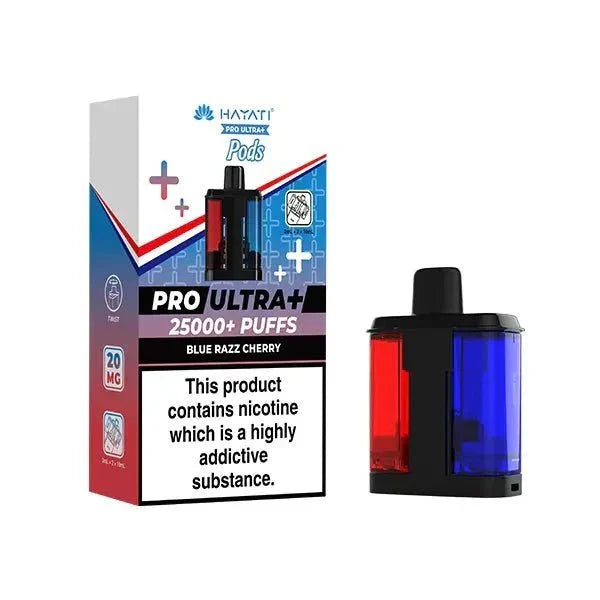 Hayati Pro Ultra Plus 25000 Prefilled Pods - Box of 5