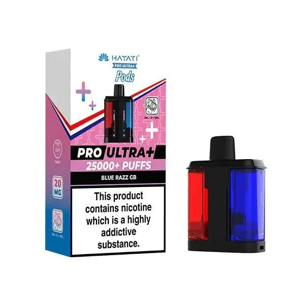Hayati Pro Ultra Plus 25000 Prefilled Pods - Box of 5
