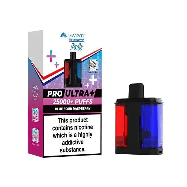 Hayati Pro Ultra Plus 25000 Prefilled Pods - Box of 5
