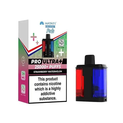 Hayati Pro Ultra Plus 25000 Prefilled Pods - Box of 5