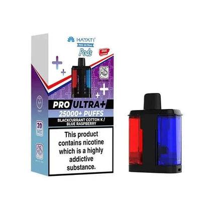 Hayati Pro Ultra Plus 25000 Prefilled Pods - Box of 5