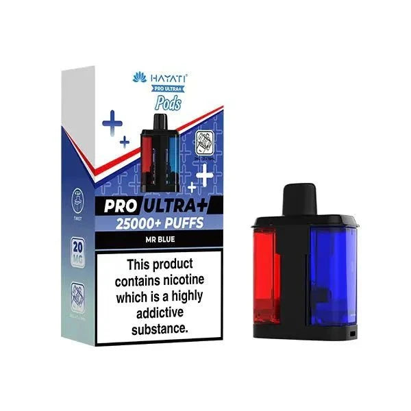 Hayati Pro Ultra Plus 25000 Prefilled Pods - Box of 5