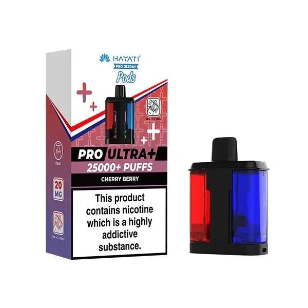 Hayati Pro Ultra Plus 25000 Prefilled Pods - Box of 5