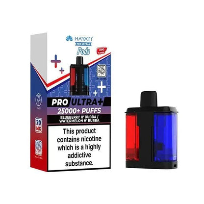 Hayati Pro Ultra Plus 25000 Prefilled Pods - Box of 5