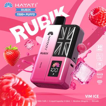 Hayati Rubik 7000 Puffs Prefilled Pod Kit (Pack of 5)