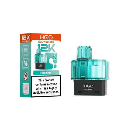 HQD Glow AIR 12K Prefilled Pods -Box of 5
