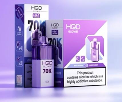 HQD Glow Air 70K Prefilled Kit (Box of 5)