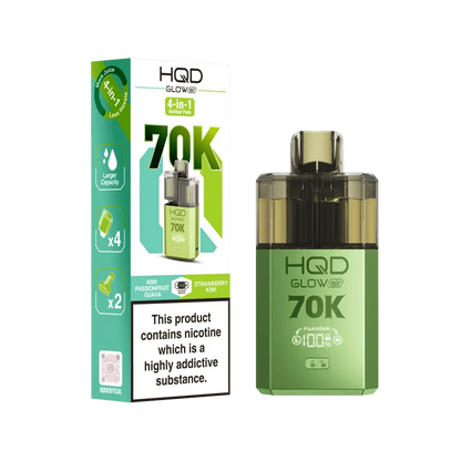 HQD Glow Air 70K Prefilled Kit (Box of 5)