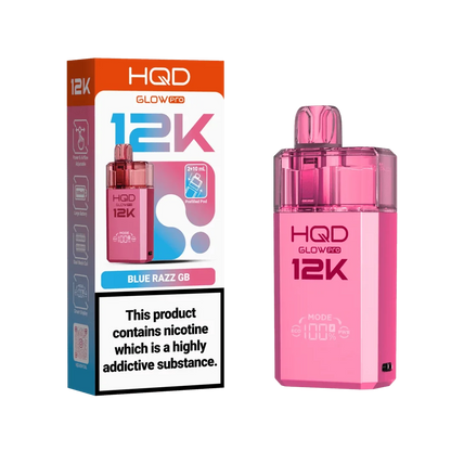 HQD Glow Pro 12k Prefiiled Kit (Box of 5)