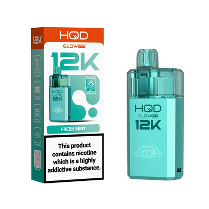 HQD Glow Pro 12k Prefiiled Kit (Box of 5)